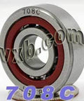 708C Angular Contact Bearing 8x22x7 Miniature - VXB Ball Bearings
