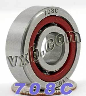 708C Angular Contact Bearing 8x22x7 Miniature - VXB Ball Bearings