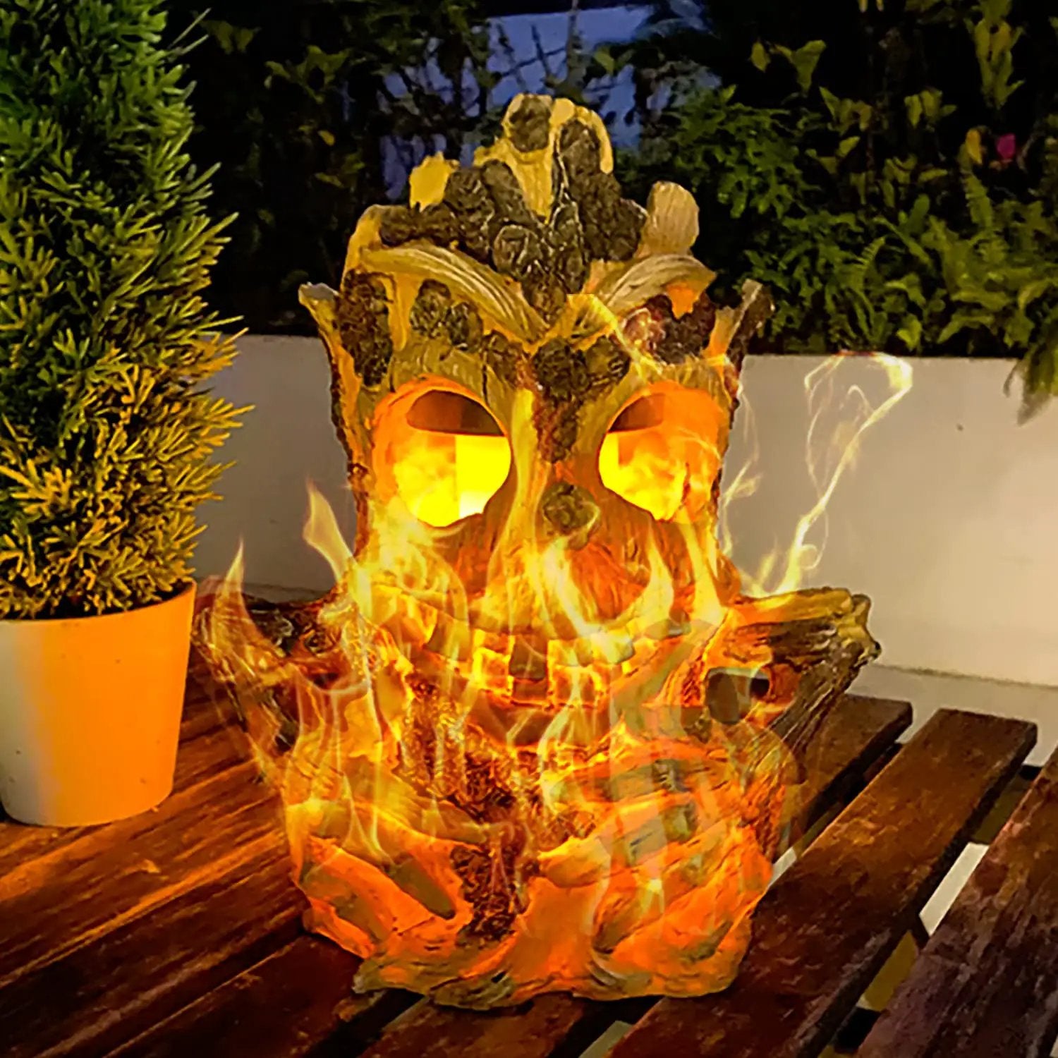Epic Outdoor Solar Lantern With Flickering Flame Light ✓
