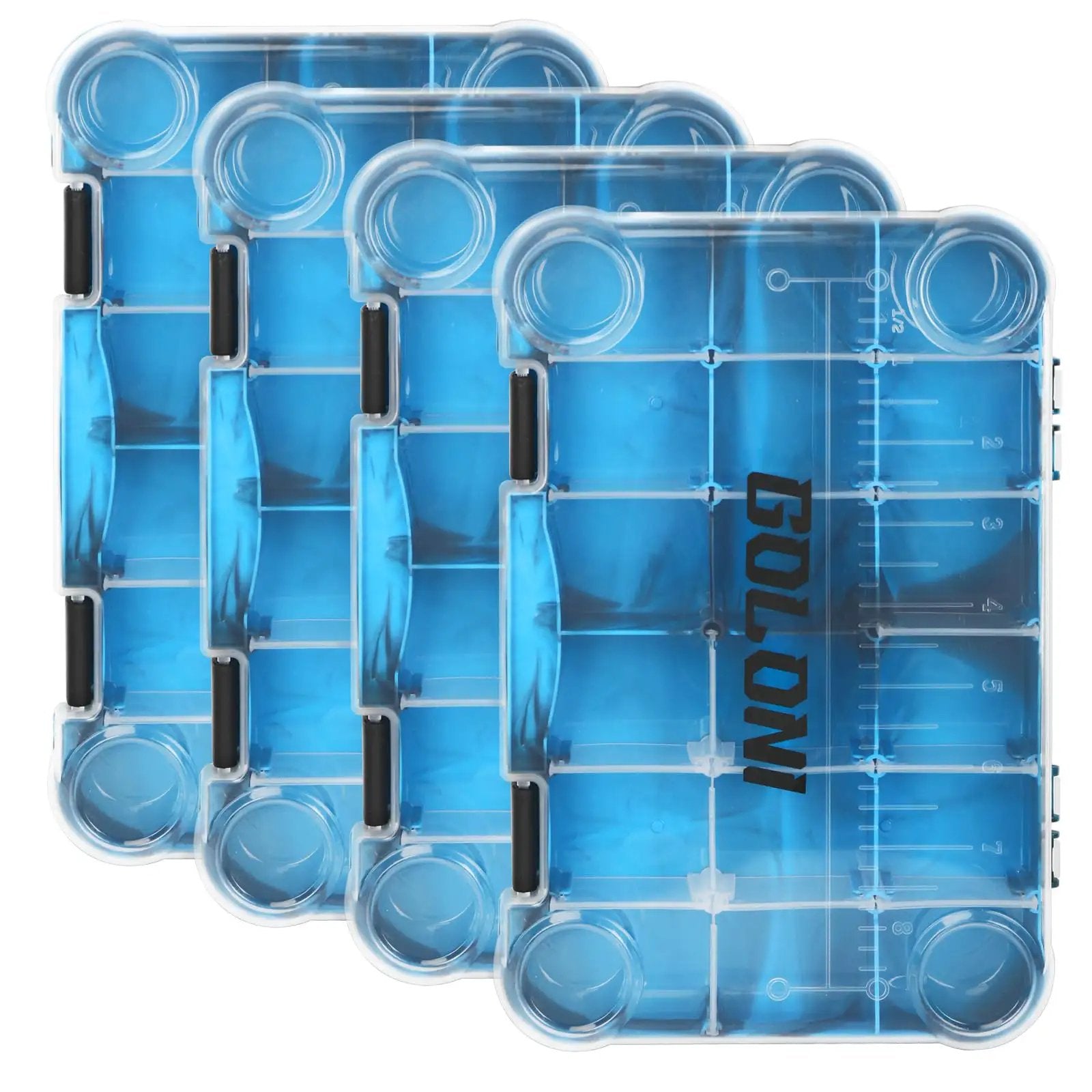 clear fishing tackle box Clear Plastic Fishing Tackle Box Organizer Set