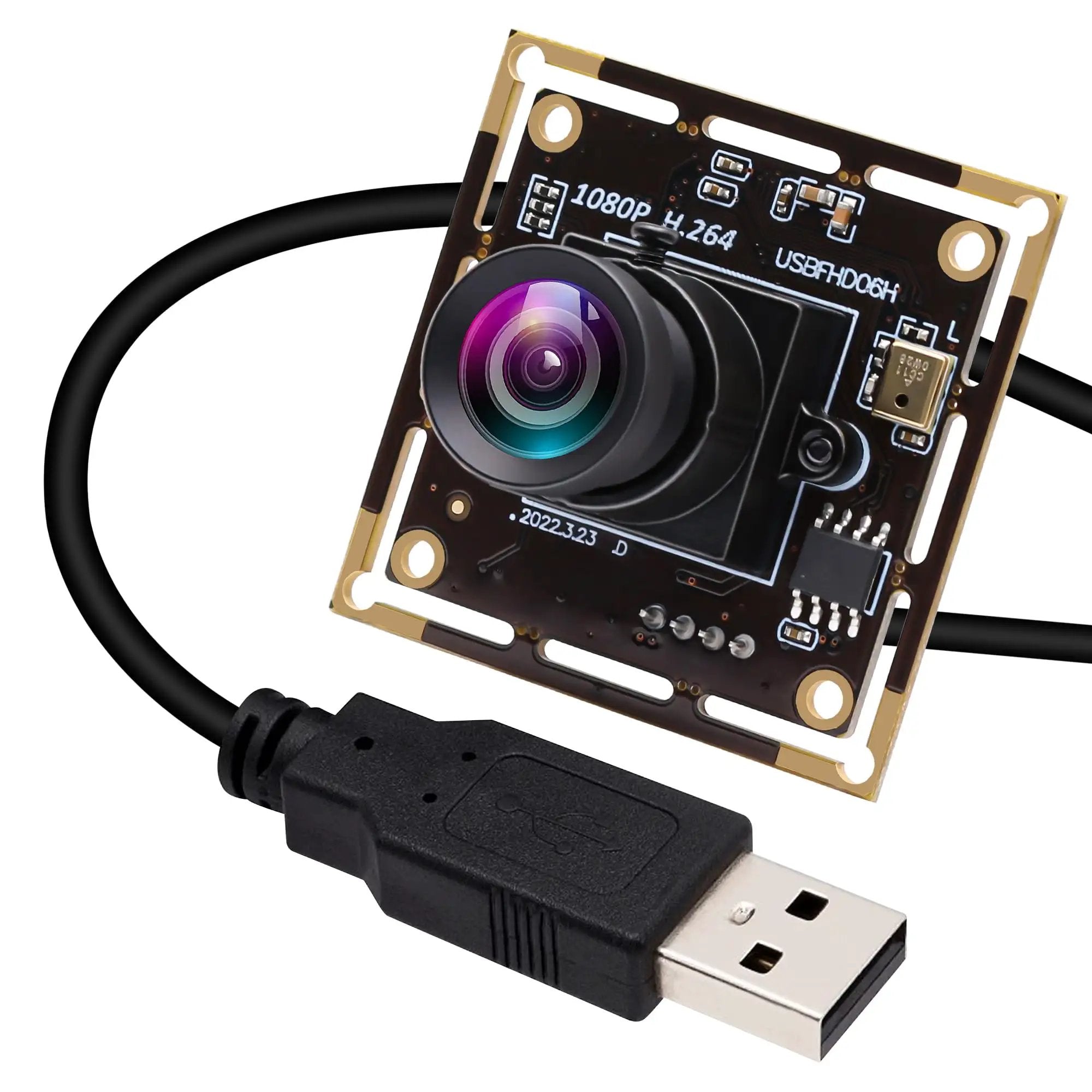Sony IMX323 USB Camera: Low Light, 100° Wide, HD ✓