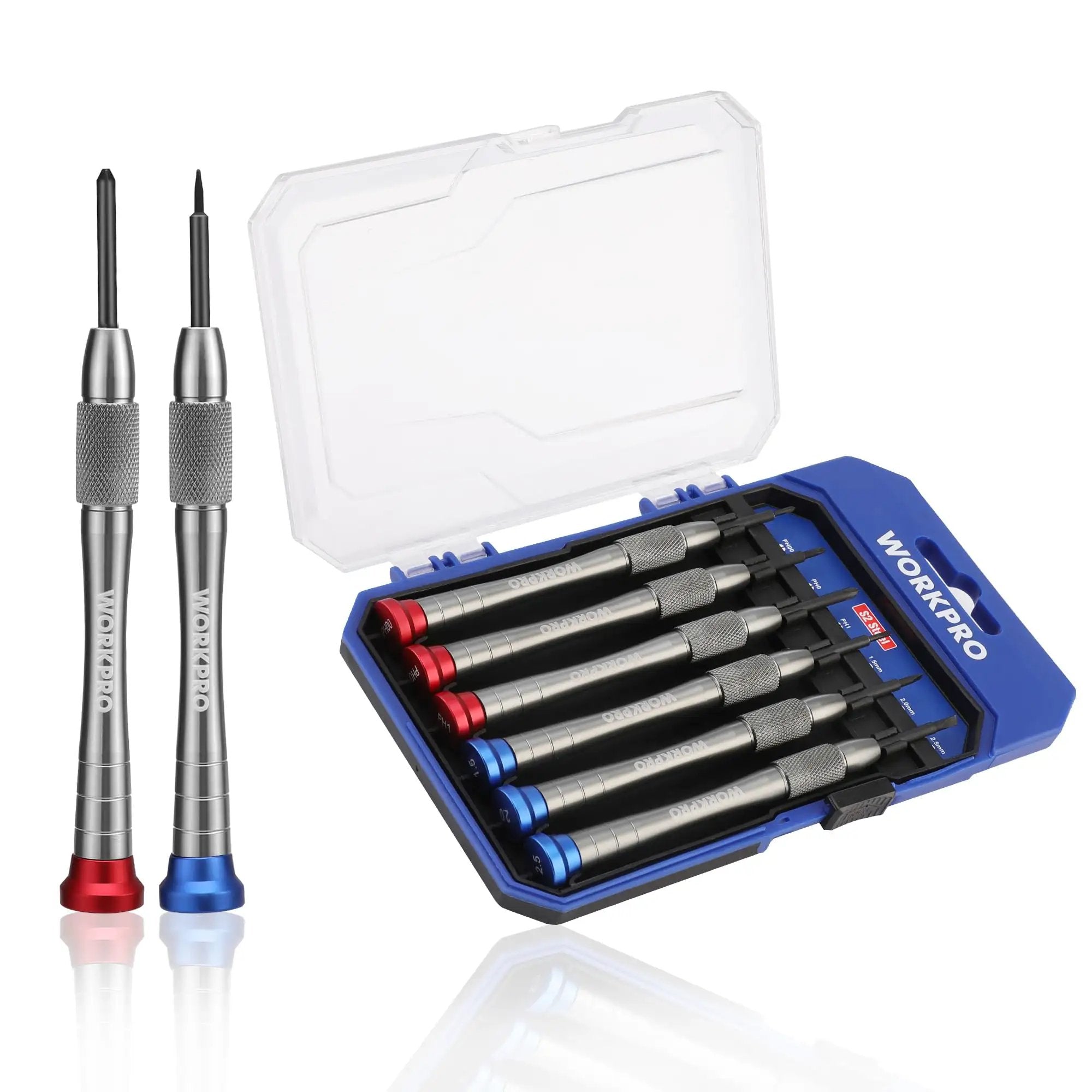 Magnetic Precision Screwdriver Set 6 Piece S2 Alloy ✓