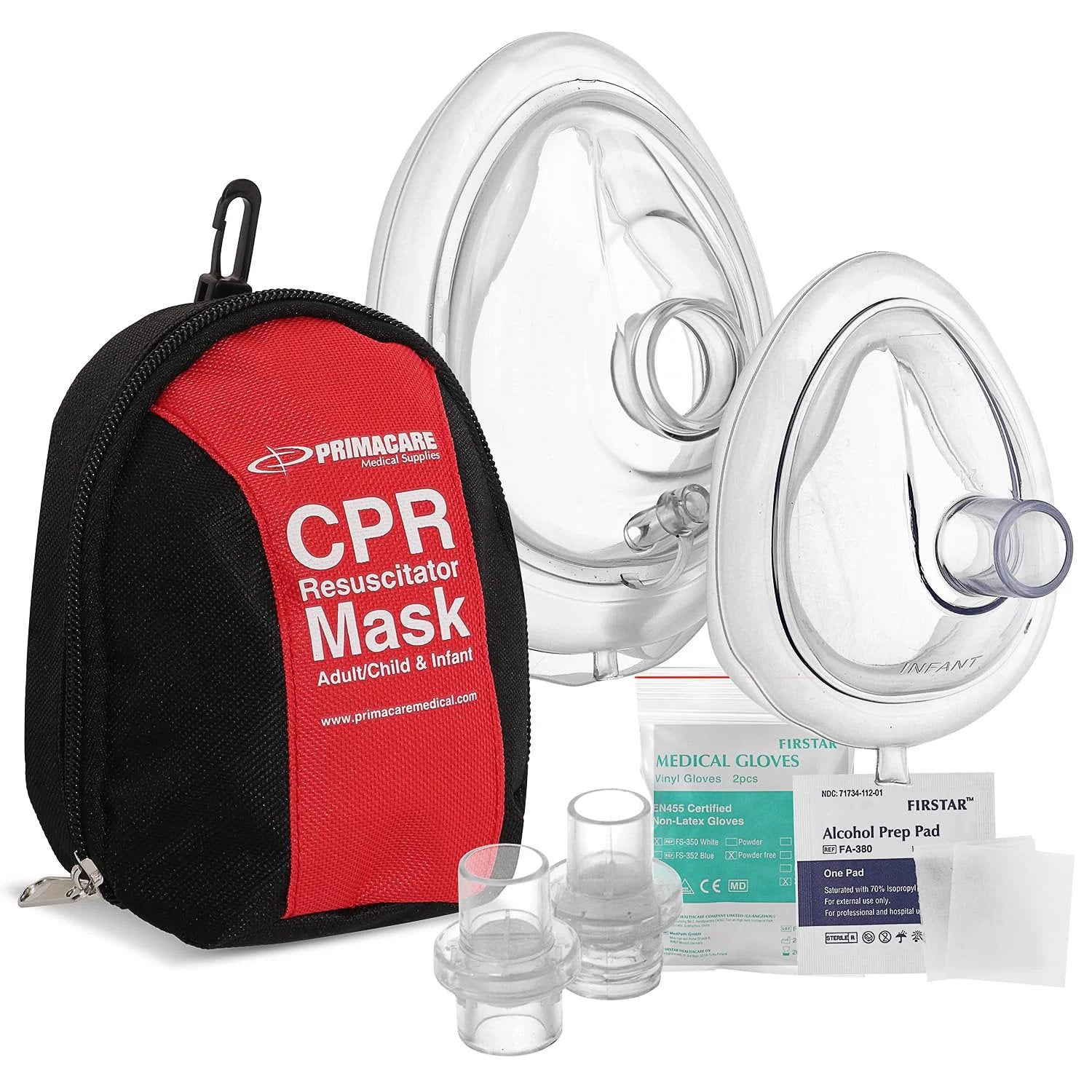 Emergency CPR Mask Kit For All Ages ✓