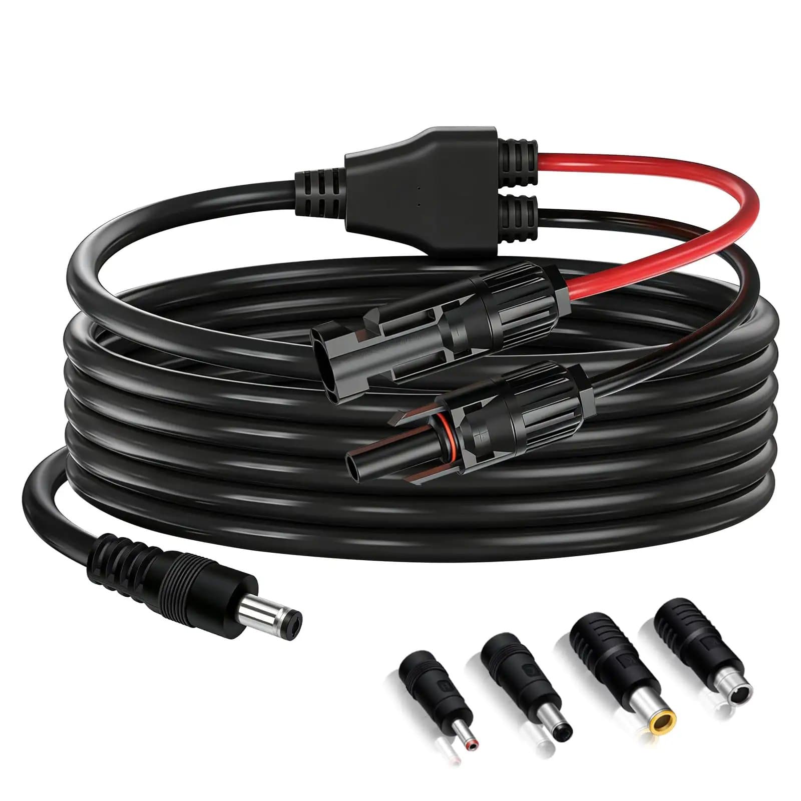 12 To 14AWG Solar Cable 7Ft M C 4 To DC5521 Easy Connect ✓