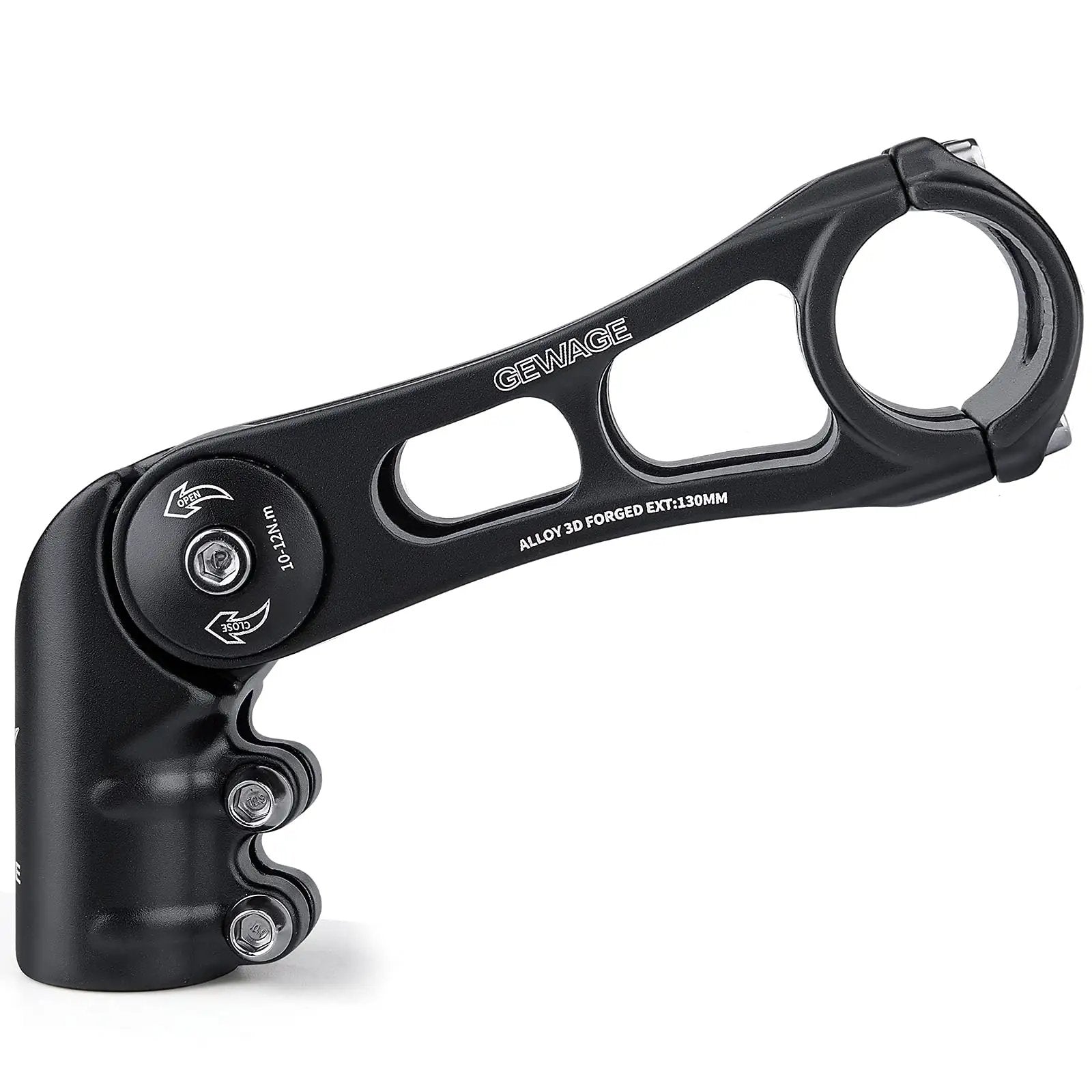 130 Degree Adjustable Dialed In Bicycle Stem ✓