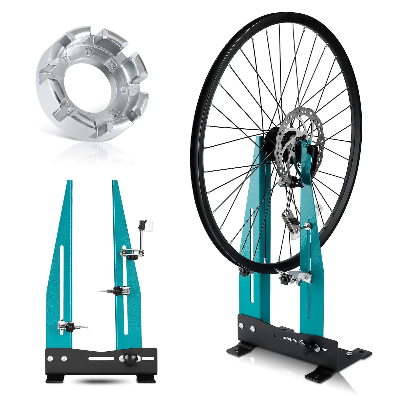 Pro Grade Bicycle Wheel Truing Stand For Precise Repairs ✓