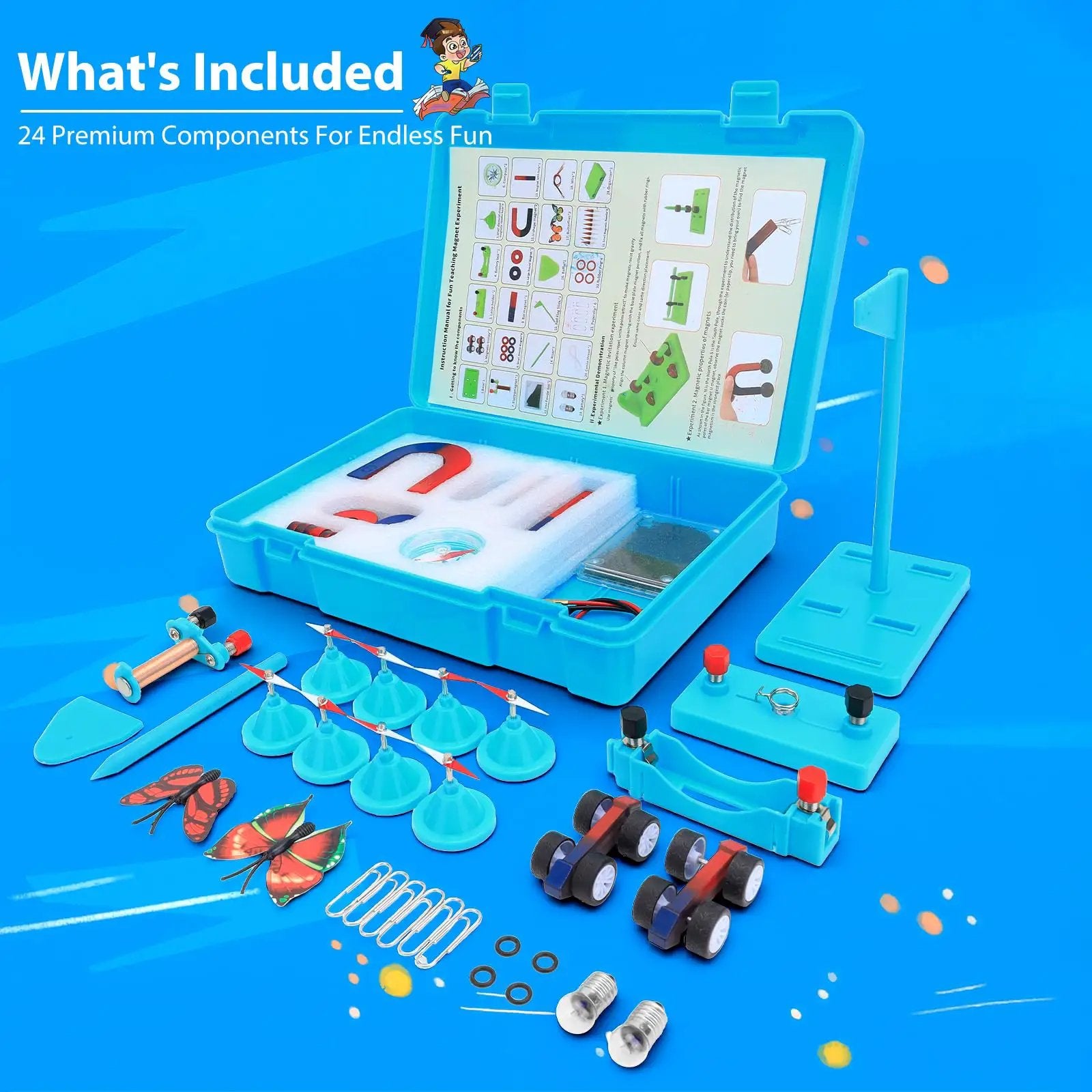 Magnet Set For Kids - STEM Learning Toys for Fun✓