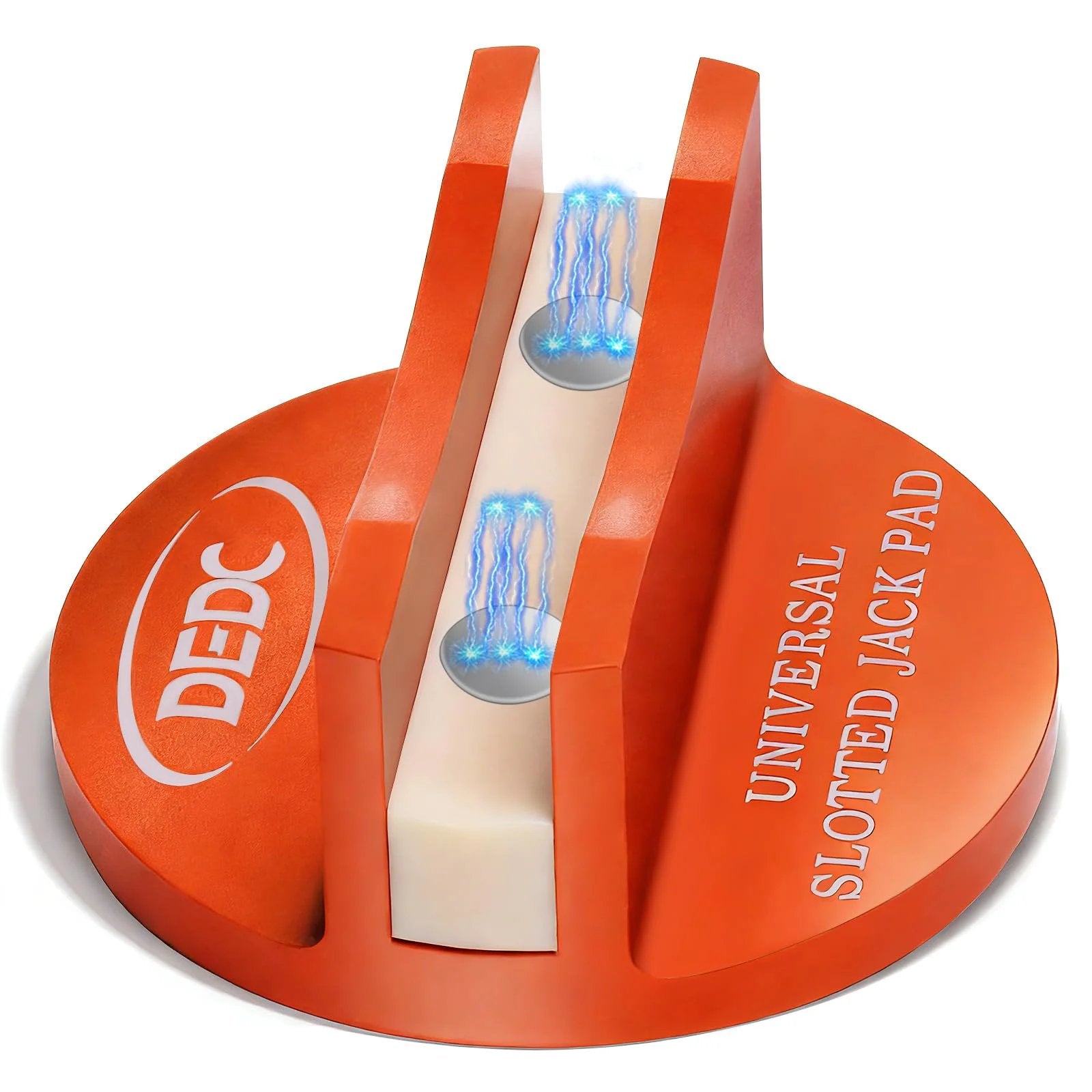 Aluminum Grooved Magnetic Jack Pad Pinch Weld Cars ✓
