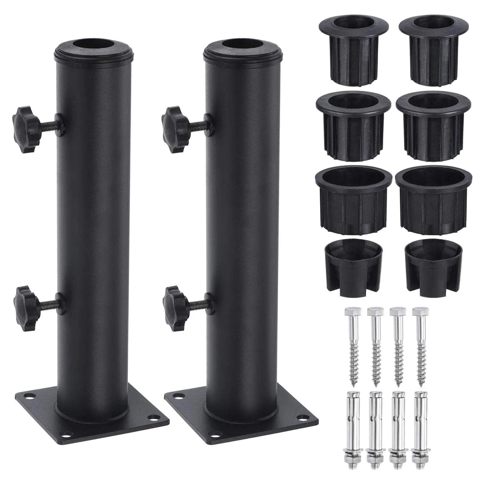 Two Pack Patio Umbrella Base Stand Kit ✓