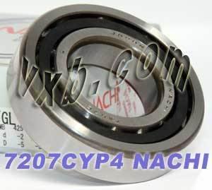 7207CYP4 Nachi Angular Contact Bearing 35x72x17 Abec-7 Japan Bearings - VXB Ball Bearings