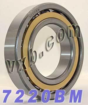 7220BM Angular Contact Bearing 100x180x34 Large - VXB Ball Bearings