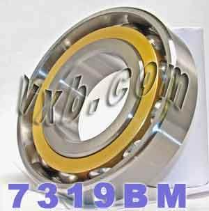 7319BM Angular Contact bearing Bronze Cage 95x200x45 - VXB Ball Bearings