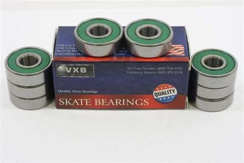 8 Skateboard Ceramic Bearing 608-2RS Si3N4:Sealed - VXB Ball Bearings