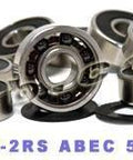 8 Skateboard Stainless Steel Ceramic Bearing Si3N4 Sealed ABEC-5 Bearings - VXB Ball Bearings
