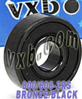 800 608-2RS Black Skateboard/Inline Skate/Rollerblade/Hockey Bearings - VXB Ball Bearings