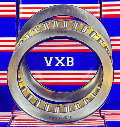 81124M Cylindrical Roller Thrust Bearings Bronze Cage 120x155x25 mm - VXB Ball Bearings