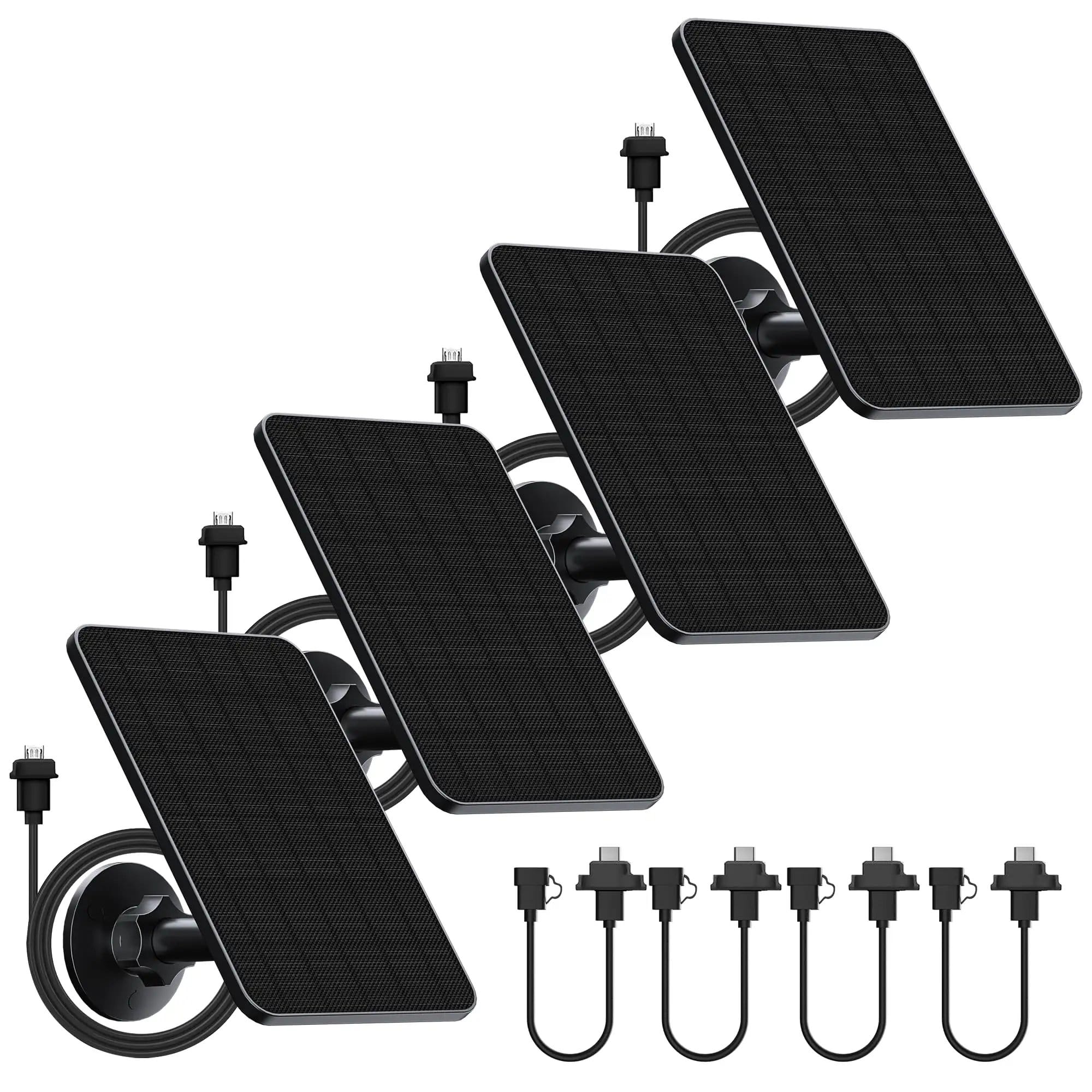 4 Pack Solar Panel Kit For Blink Outdoor Cameras 2K ✓