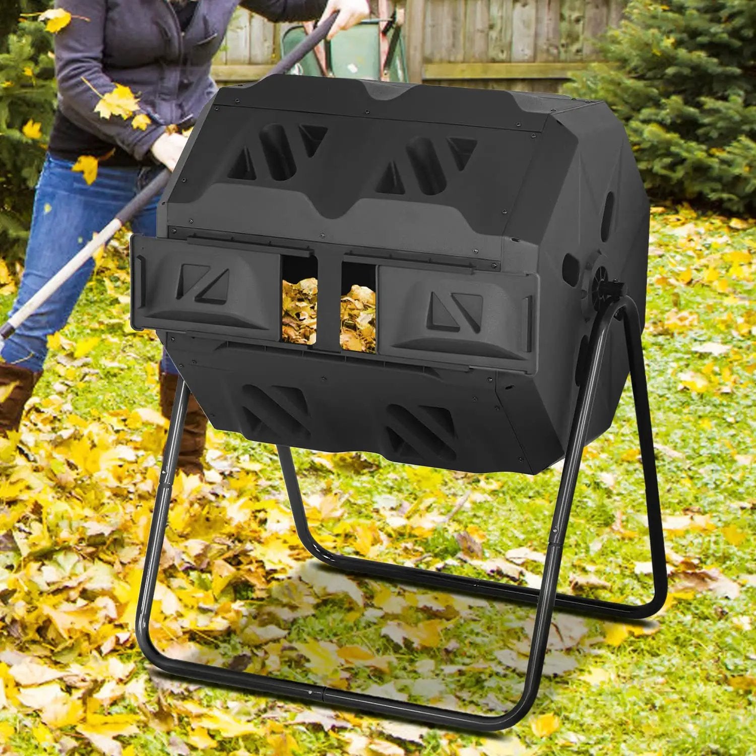 Bicycle Diskin' Dual-Chamber Compost Coffee Filter view 2