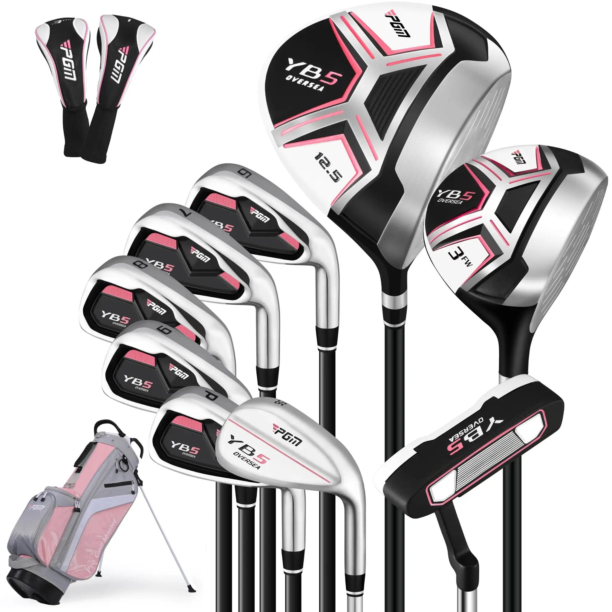 Women's 12 Piece Golf Club Set For Beginners ✓