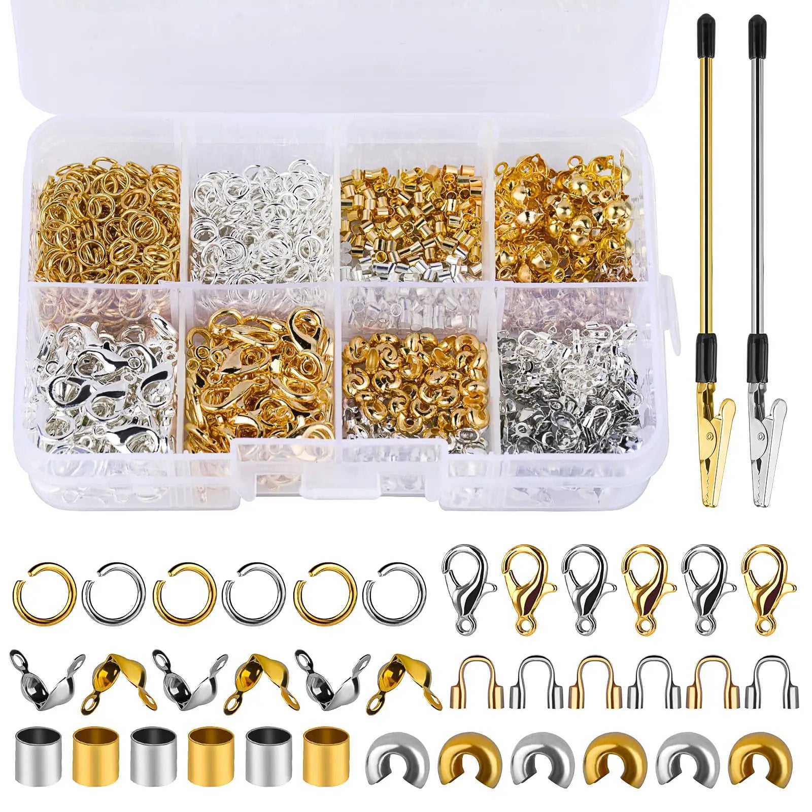 1320 Pcs Jewelry Making Kit | 1320 Pieces Supplies ✓