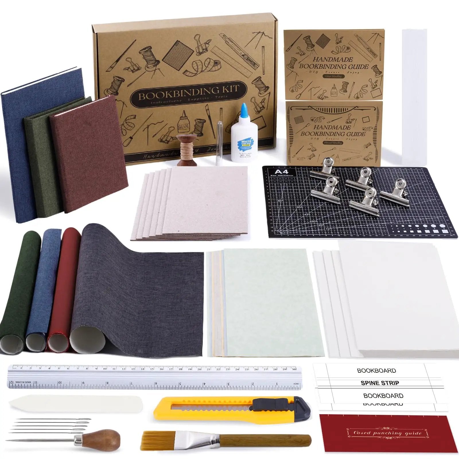 All In One 145Pcs Book Binding Kit For Beginners