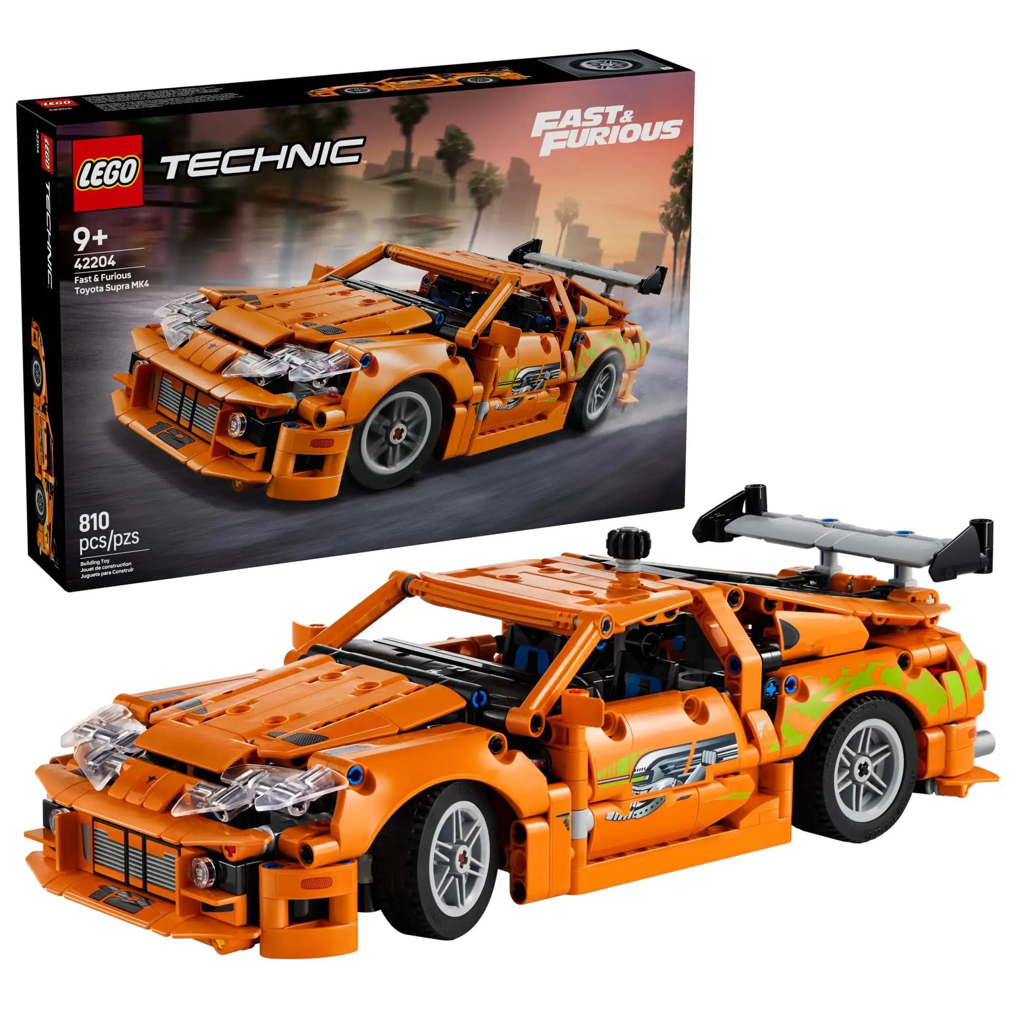Technic Fast and Furious Toyota Supra Mk4 Kit for Kids ✓