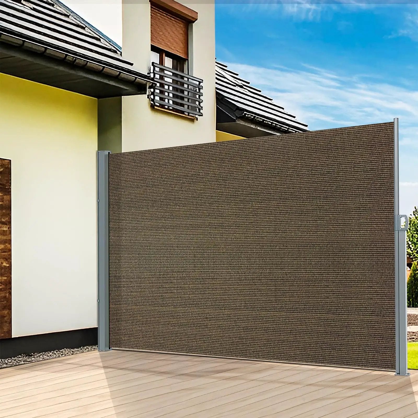 71 Inch Retractable Awning - Privacy & Shade ✓
