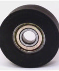 8mm Bore Bearing with 1 1/2" inch Black Tire 8x1 1/2"x 1/2" - VXB Ball Bearings
