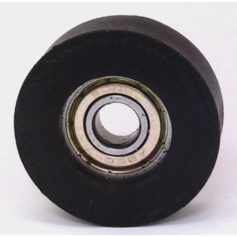 8mm Bore Bearing with 1 1/4" inch Black Tire 8x1 1/4"x 1/2" - VXB Ball Bearings