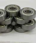 8x12x3.5 Stainless Steel Shielded ABEC-5 Miniature Bearings Pack of 10 - VXB Ball Bearings