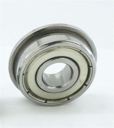 8x16x6 Flanged Bearing Shielded Stainless Steel Miniature Bearings - VXB Ball Bearings