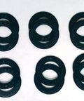 A Pack of 12 Black seals for 608 Bearings - VXB Ball Bearings