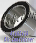 Angular Contact Bearing Air Conditioner Sealed 40x62x24mm - VXB Ball Bearings