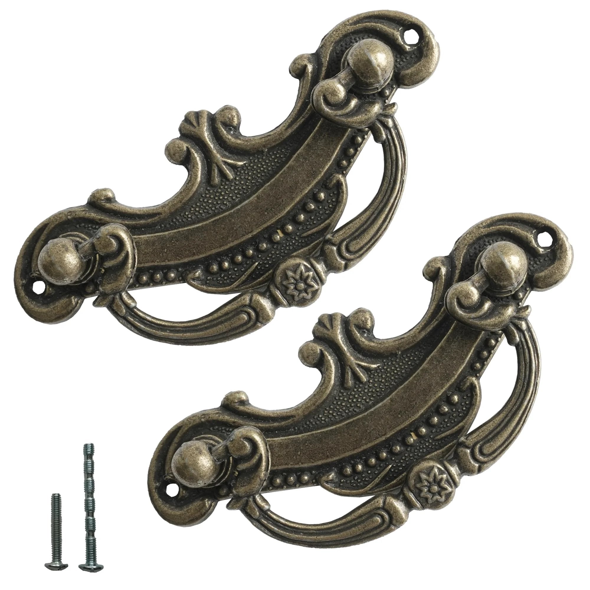 Antique Brass Drawer Pulls