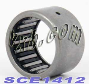 BA1412ZOH Shell Type Needle Bearing 7/8x1 1/8x3/4 Inch - VXB Ball Bearings