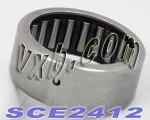 BA2412ZOH Shell Type Needle Bearing 1 1/2x1 7/8x3/4 Inch - VXB Ball Bearings