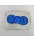 Blue Aluminum Dual Fidget Hand Spinner Toy 42Q - VXB Ball Bearings