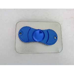 Blue Aluminum Dual Fidget Hand Spinner Toy 42Q - VXB Ball Bearings