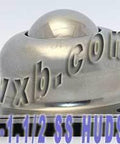 CBT-1 1/2 SS Flange Ball Transfer 1-1/2 Main Ball Mounted Bearings - VXB Ball Bearings