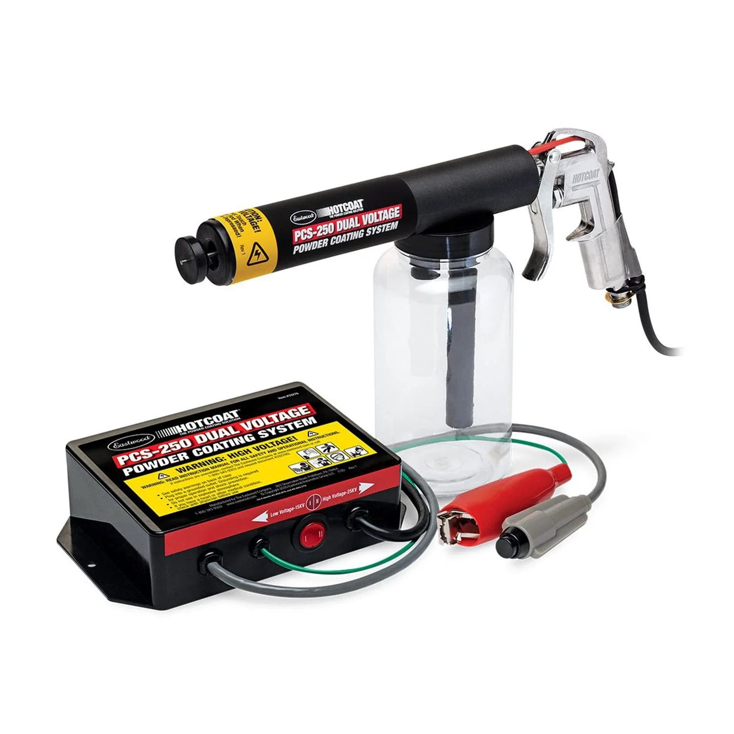 Home Powder Coating Kit: Dual Voltage, Low Overspray