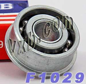 F1029 Unground Flanged Full Complement Bearing 5/16x29/32x7/16 Inch - VXB Ball Bearings