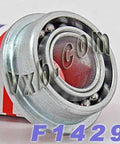 F1429 Unground Flanged Full Complement Bearing 7/16x29/32x7/16 Inch - VXB Ball Bearings