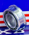 F1840 Unground Flanged Full Complement Bearing 9/16x1 1/4x1/2 Inch - VXB Ball Bearings