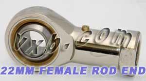 Female Rod End 22mm PHS22 Right hand Bearing - VXB Ball Bearings