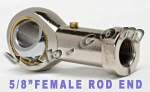 Female Rod End PHSB10L 5/8 Left hand Bearing - VXB Ball Bearings