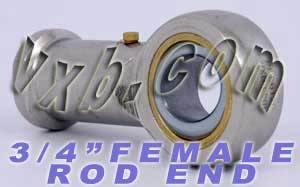 Female Rod End PHSB12L 3/4 Left hand Bearing - VXB Ball Bearings