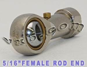 Female Rod End PHSB5L 5/16 Left hand Bearing - VXB Ball Bearings