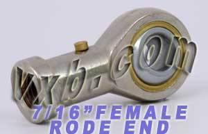 Female Rod End PHSB7L 7/16 Left hand Bearing - VXB Ball Bearings