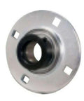 FHPFFZ207-22 Flange Pressed Steel 4 Bolt 1 3/8 Inch Bearing - VXB Ball Bearings