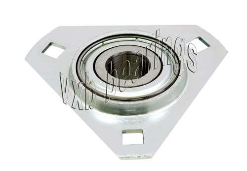 Fhpftz206 18 Flange 3 Bolt Triangle 1 18 Inch Bearing Vxb Ball Bearings 0169